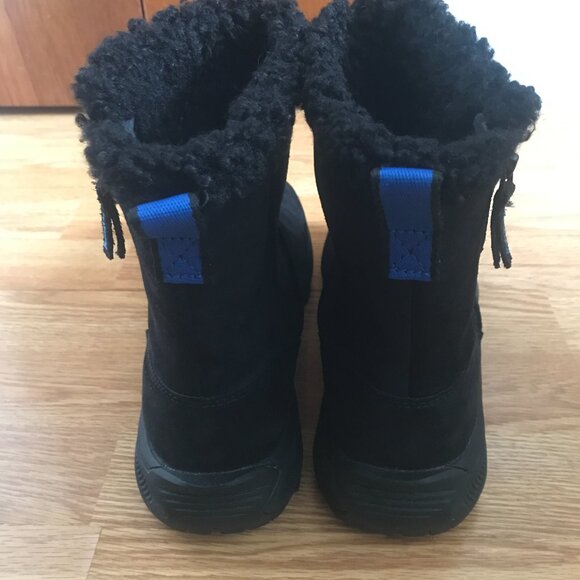 Merrell Icepack 2 Zip Polar Waterproof Snow Boot Black Suede Leather Size 9 - Picture 5 of 13